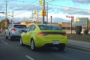 Расцветки машин в Канаде