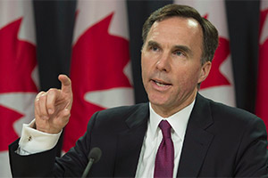 Министр финансов Канады подал в отставку