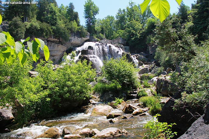 Водопад в Онтарио - Inglis Falls