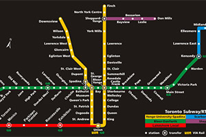 Правительство поможет построить метро в Торонто