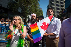 Лидер консерваторов не маршировал на Canadian Pride