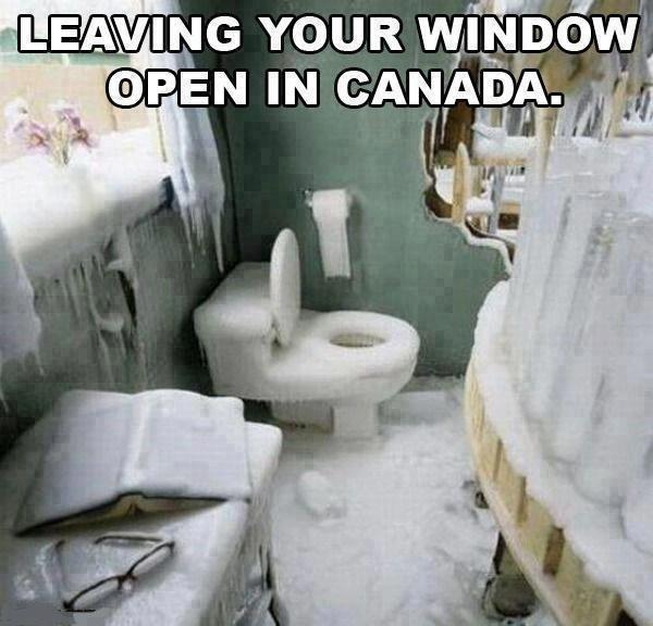 Оставил открытое окно в Канаде