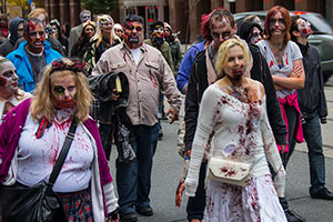 Парад зомби Toronto Zombie Walk 2013