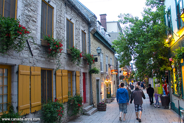 Старинный город Квебек
