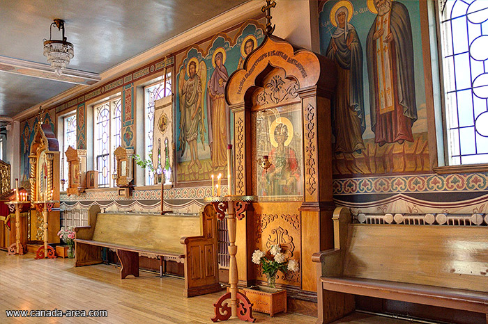 Фотография православной церкви в Торонто