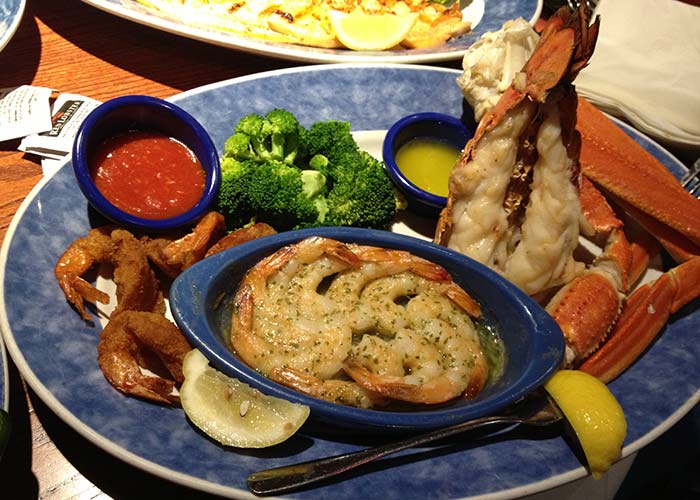 блюдо в Red Lobster